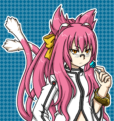しっぽのおねーさん CG