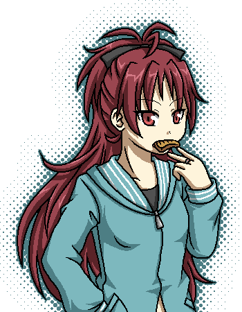 鯛焼きもぐもぐ CG