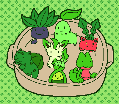 七草粥的な CG
