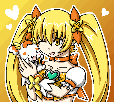 初描きプリキュア CG