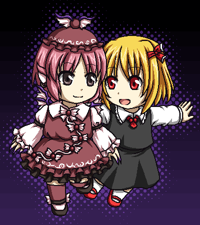 闇っぽいコンビ CG